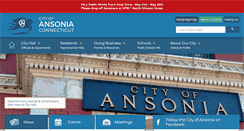 Desktop Screenshot of cityofansonia.com