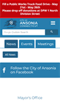 Mobile Screenshot of cityofansonia.com